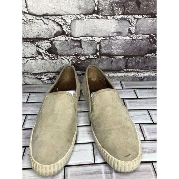 Frye Faw Beige Suede Leather Slip On Casual Comfort Shoes Women Sz 8.5M US/39EU - Picture 14 of 16